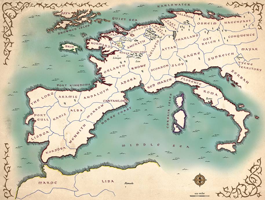 Broken Empire Map